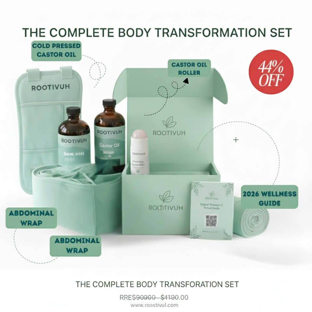 Rootivuh Castor Oil Wellness Kit