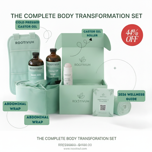 Rootivuh Castor Oil Wellness Kit