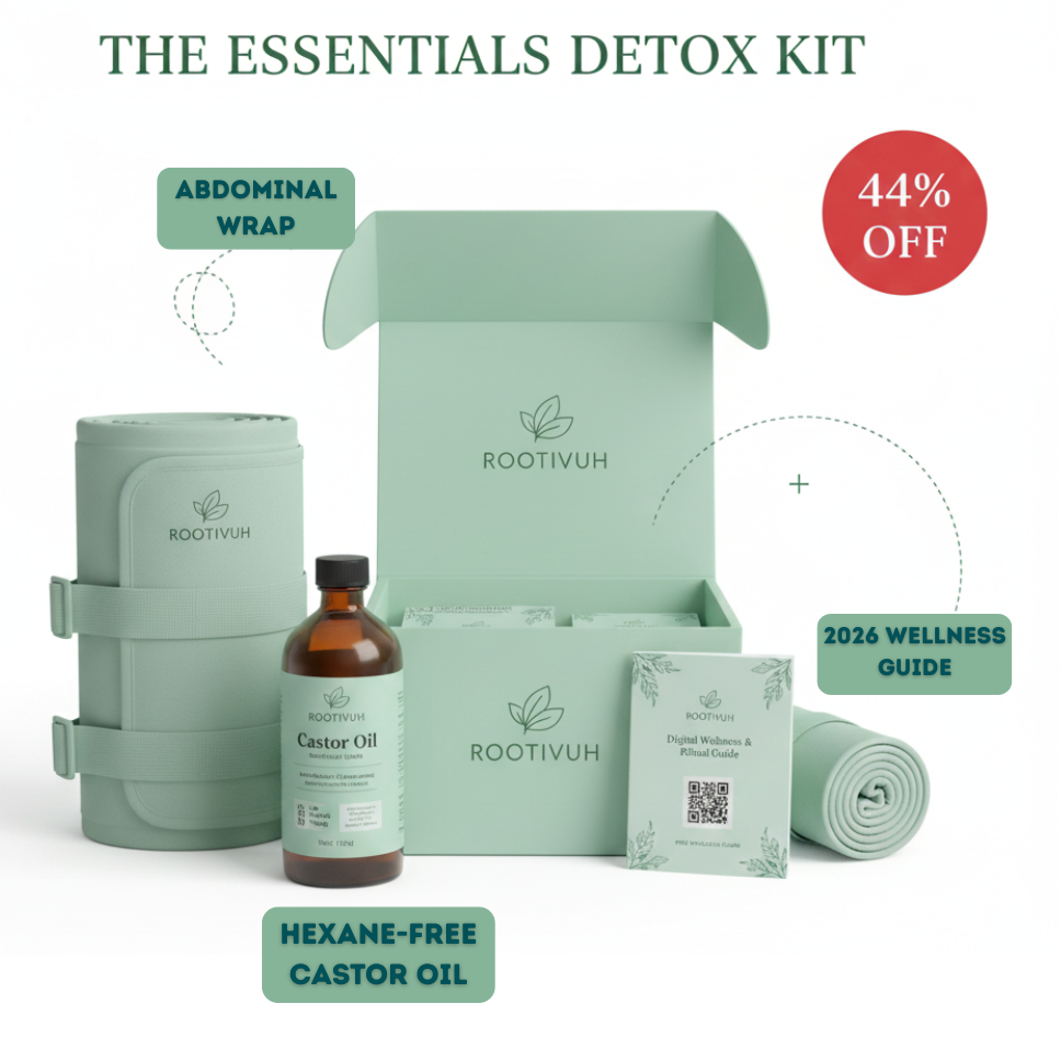 Rootivuh Castor Oil Wellness Kit